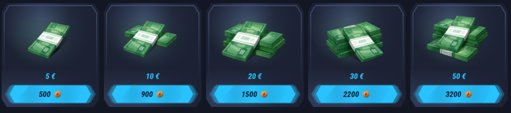 VegasHero money